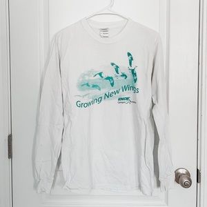 UNCW Student Recreation 2013 Grand Opening White Long Sleeve Shirt